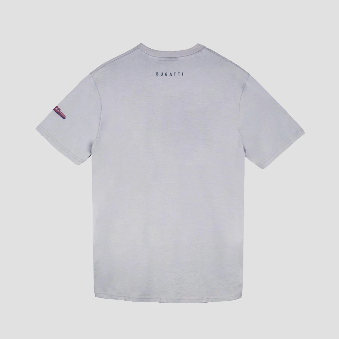 BUGATTI CHIRON PUR SPORT T-SHIRT GREY - Image 2