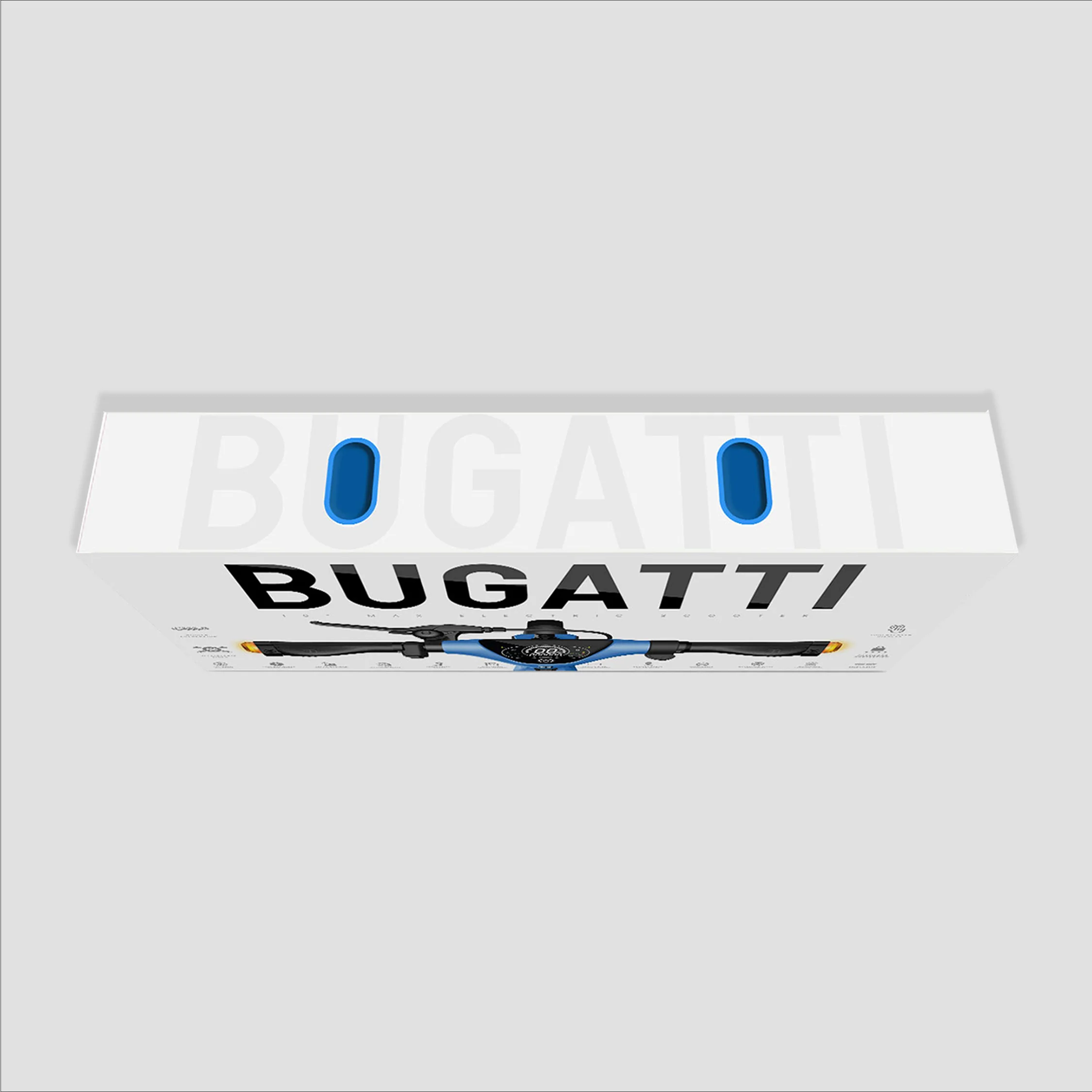 BUGATTI E-SCOOTER 10" MAX BLUE - Image 9