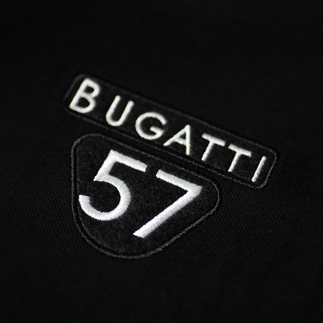 BUGATTI HERITAGE POLO 57 SHORT SLEEVE BLACK - Image 3