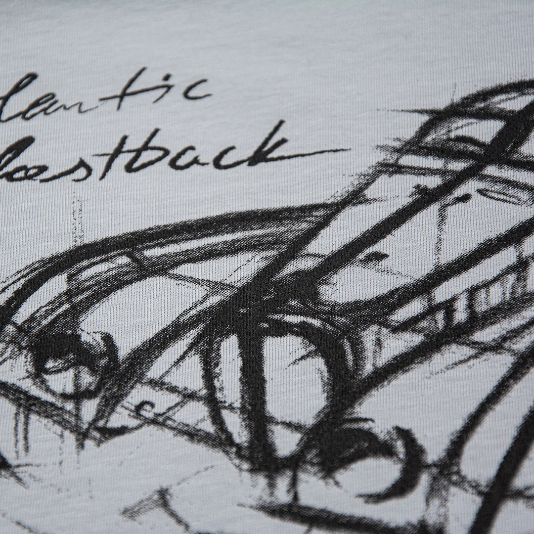 BUGATTI HERITAGE T-SHIRT ATLANTIC GREY - Image 3