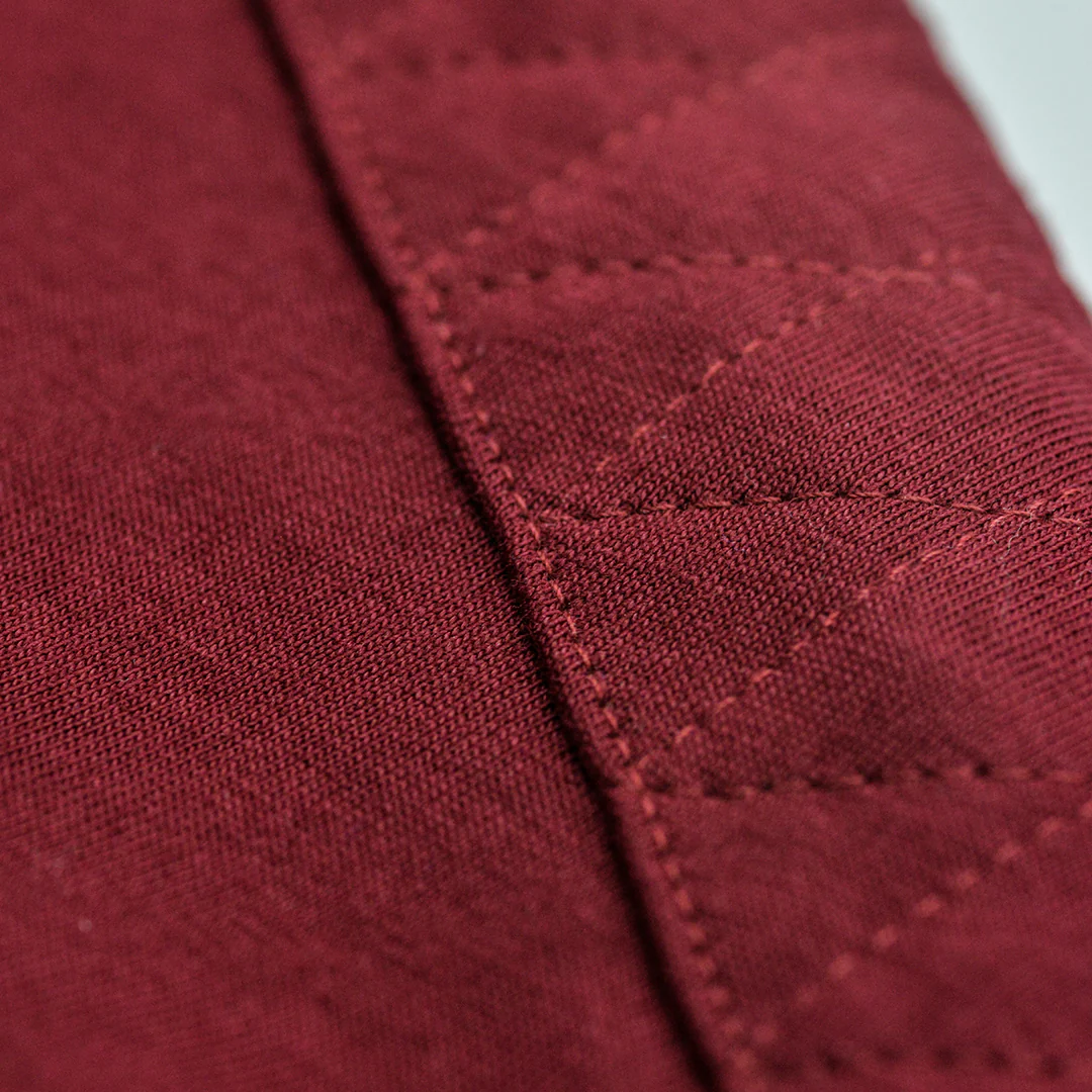 BUGATTI HERITAGE T-SHIRT QUILTED RED - Image 3