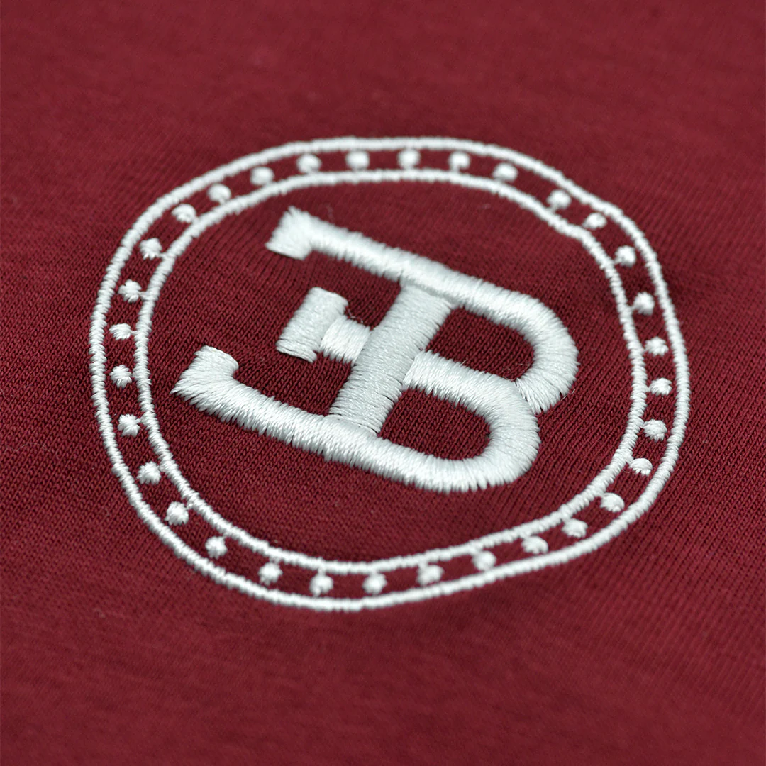 BUGATTI HERITAGE T-SHIRT QUILTED RED - Image 4