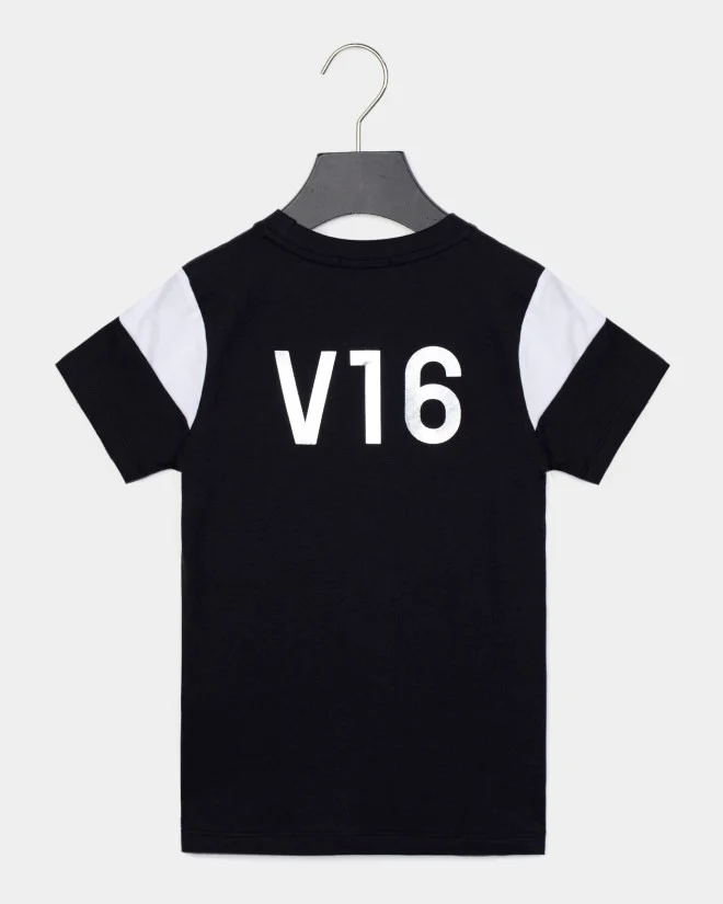 BUGATTI KIDS TOURBILLON V16 BLACK T-SHIRT - Image 3
