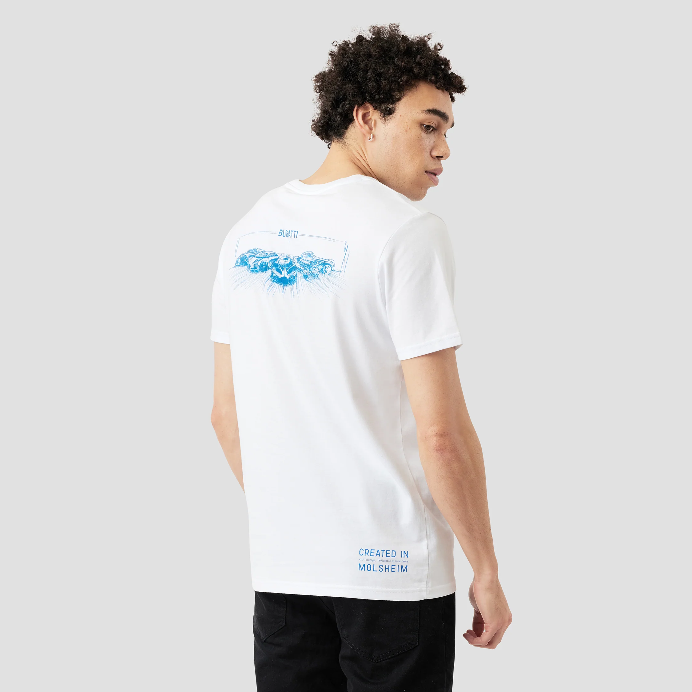 BUGATTI GENERATIONS LOGO GRAPHIC T-SHIRT - Image 5