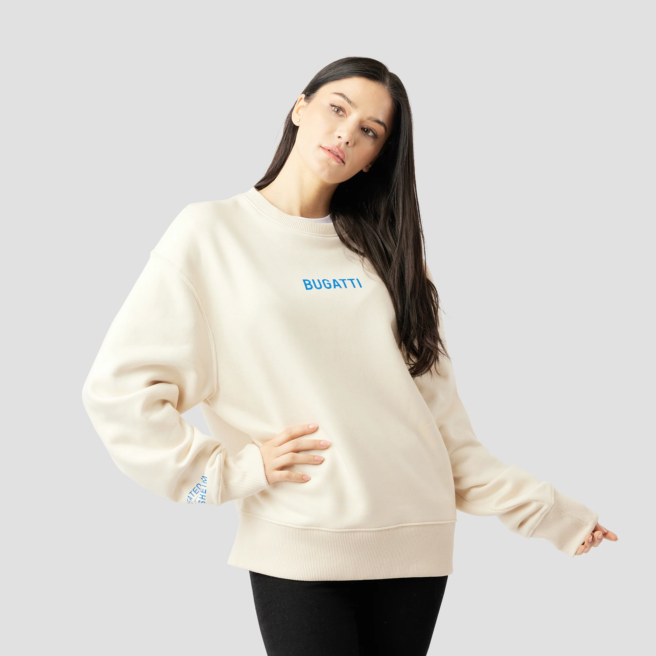 LOGO GRAPHIC OVERSIZED SWEATSHIRT - Image 4