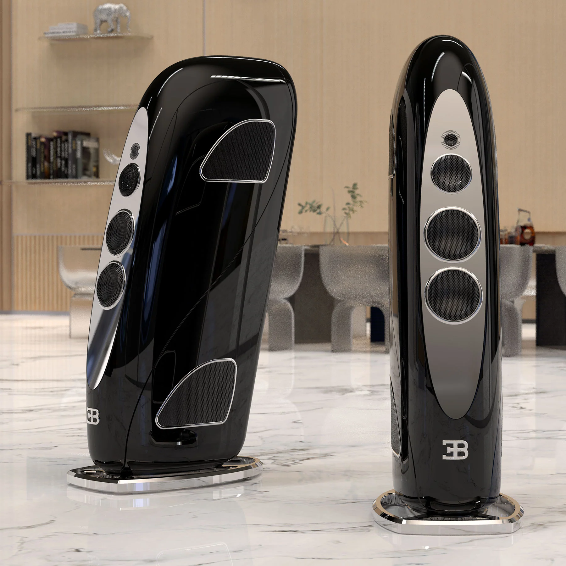 TIDAL FOR BUGATTI LUXURY BESPOKE LOUD SPEAKERS - THE "ROYALE" SERIES - Image 3